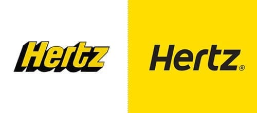 hertz new logo
