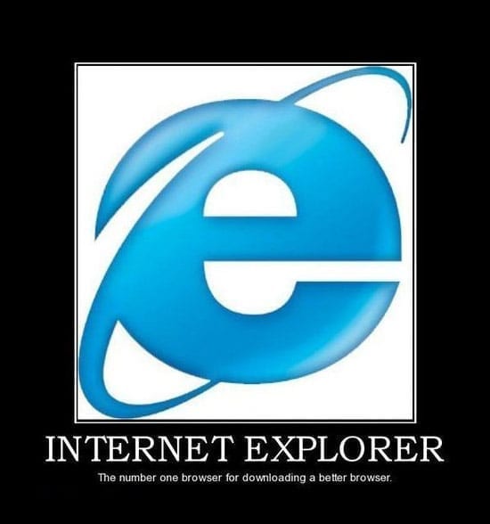 Internet Explorer - cel mai bun browser...