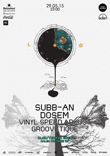 Main Sounds w/ SUBB-AN, DOSEM, Vinyl Speed Adjust, Groovetique @ Eden