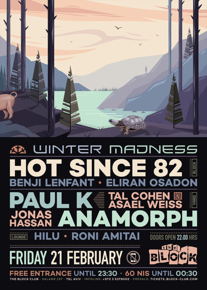 The Block Winter Madness: Hot Since 82, Paul K, Anamorph, Anapol