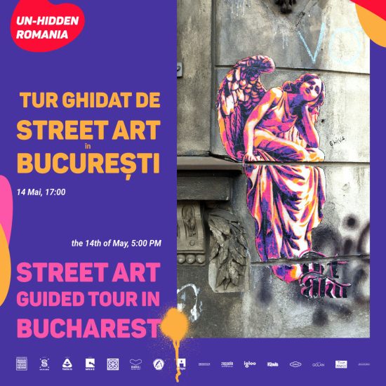 Înscrie-te la turul ghidat Un-hidden și descoperă street art prin București